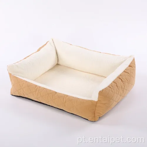 Cama de cachorro macio básico cama de estimação clássica